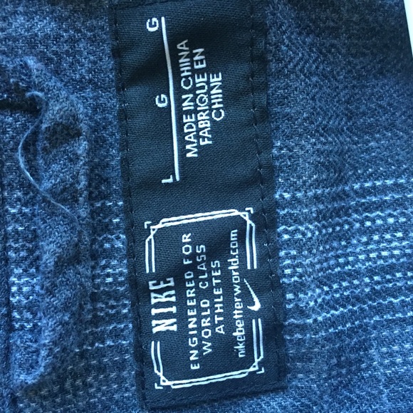 Nike flannel hoodie - Picture 3 of 3